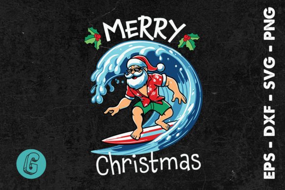 Christmas in July Merry Christmas SVG Illustrations
