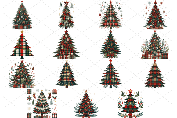 Christmas Plaid Trees Review