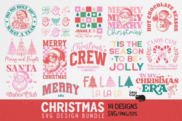 Christmas SVG PNG Bundle: Elevating Holiday Illustrations for Brand Campaigns